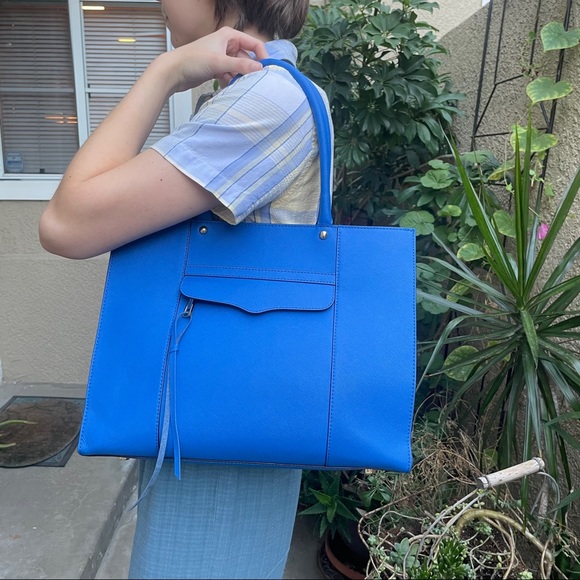 Rebecca Minkoff Handbags - Royal blue Rebecca Minkoff leather large bag